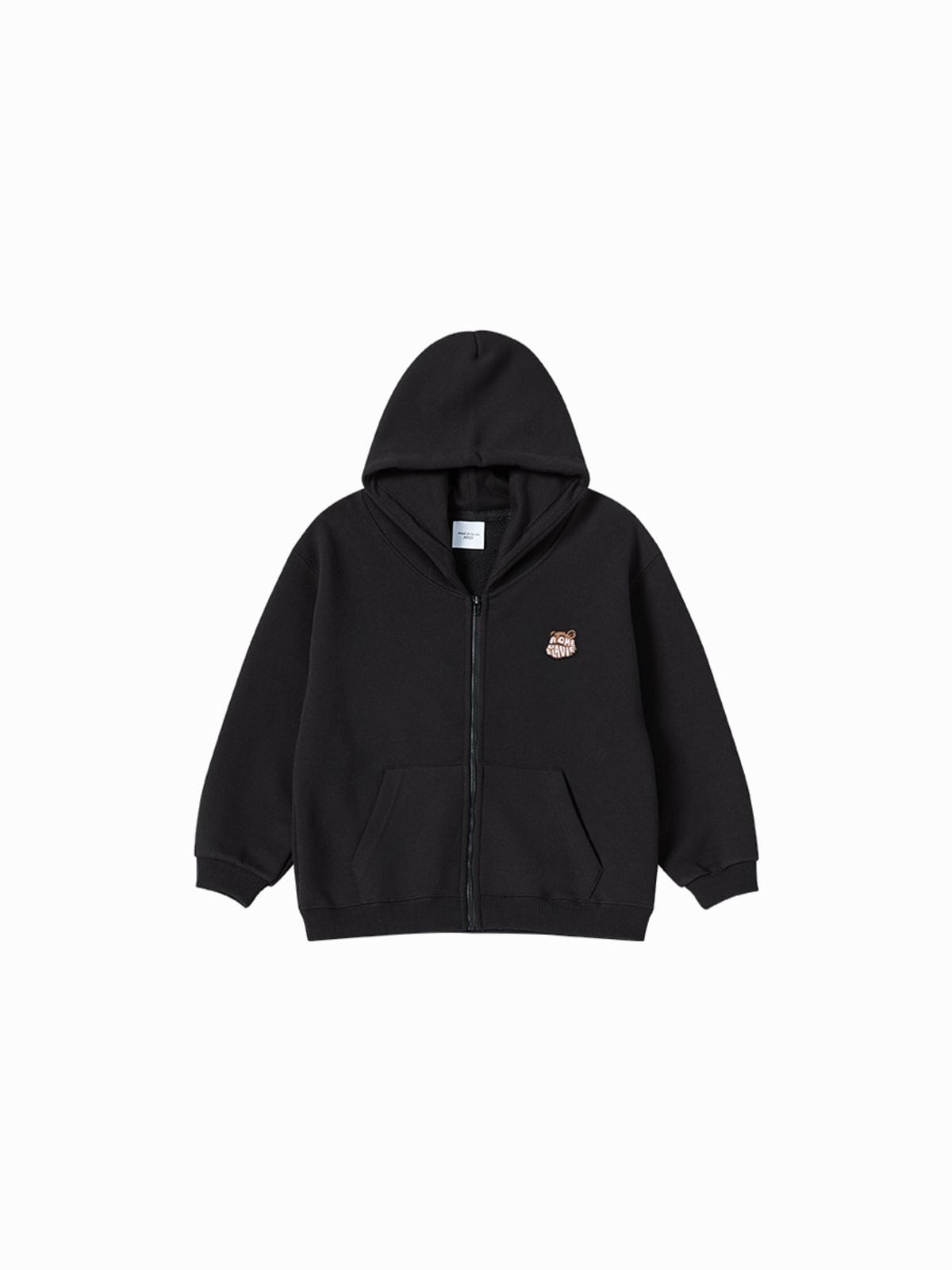 아크메드라비 키즈(acmedelaviekids) KIDS AC BEAR WAPPEN HOODIE ZIP UP (3COLOR)