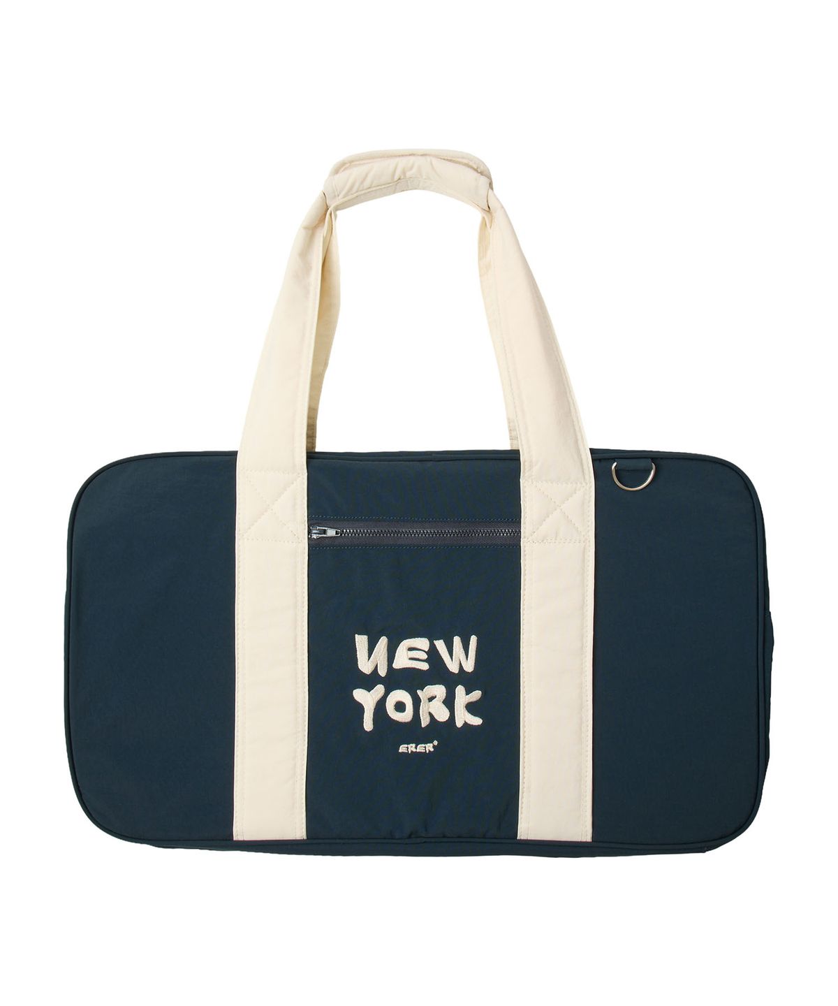에르에르(ERER) Embroidered New York Sporty bag Navy