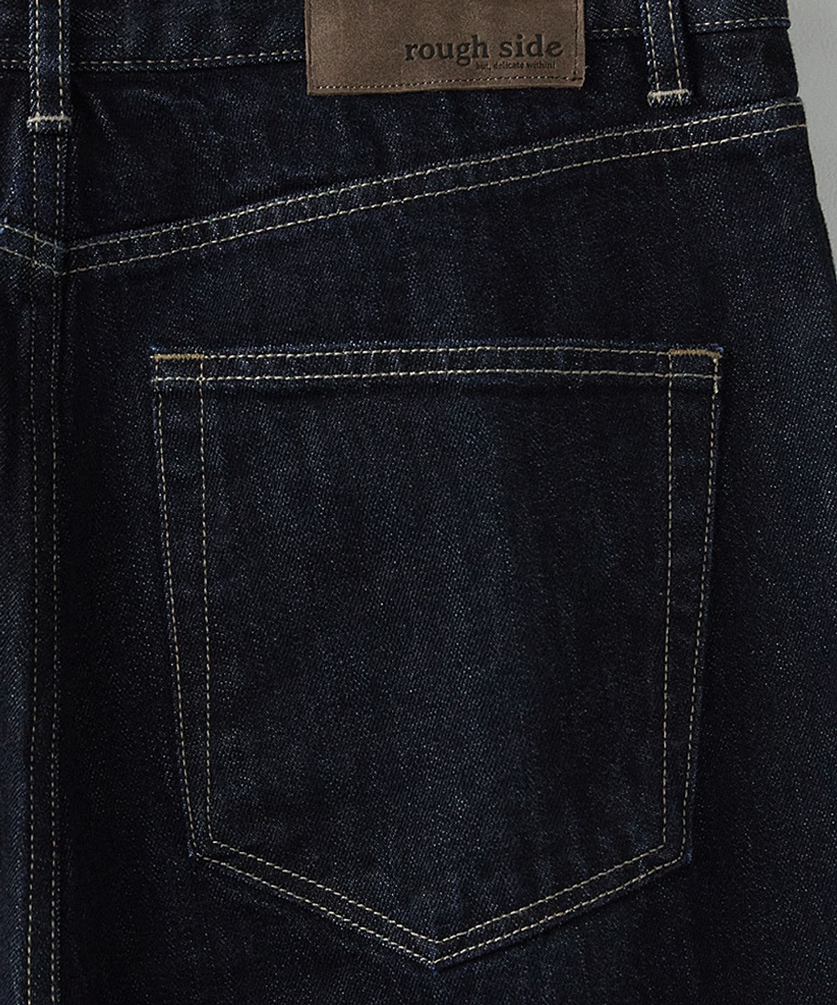 러프사이드(ROUGHSIDE) Union Denim Pants One Washed