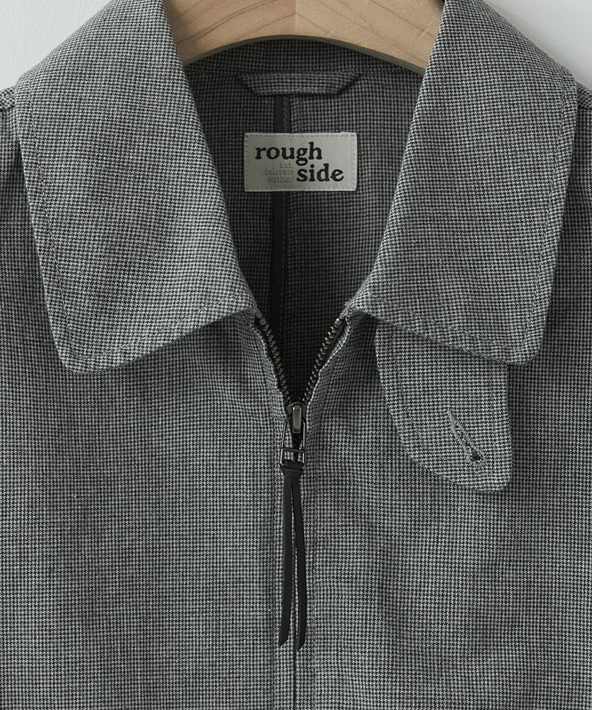 러프사이드(ROUGHSIDE) Swing Jacket Light Grey