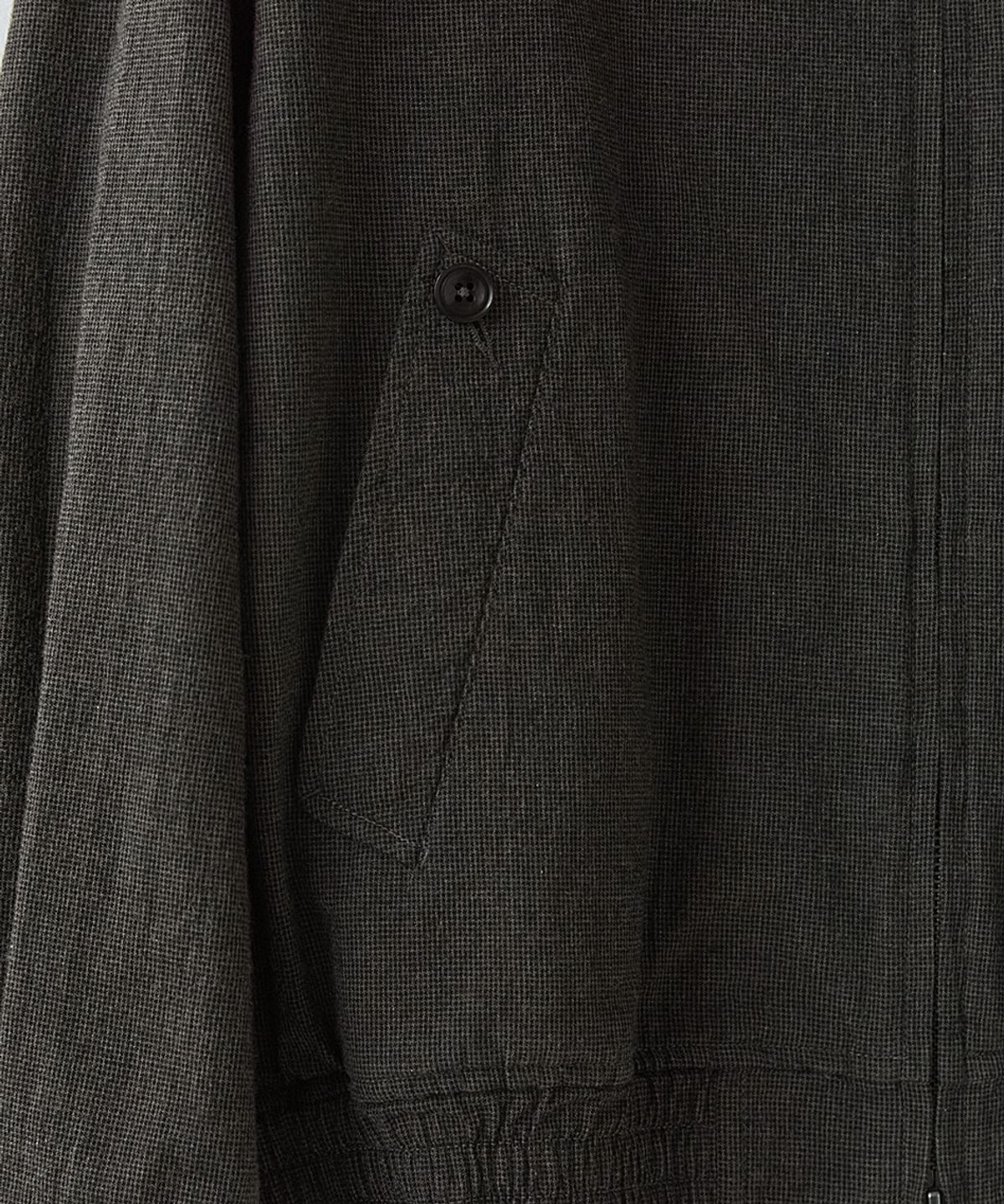 러프사이드(ROUGHSIDE) Swing Jacket Ash Black