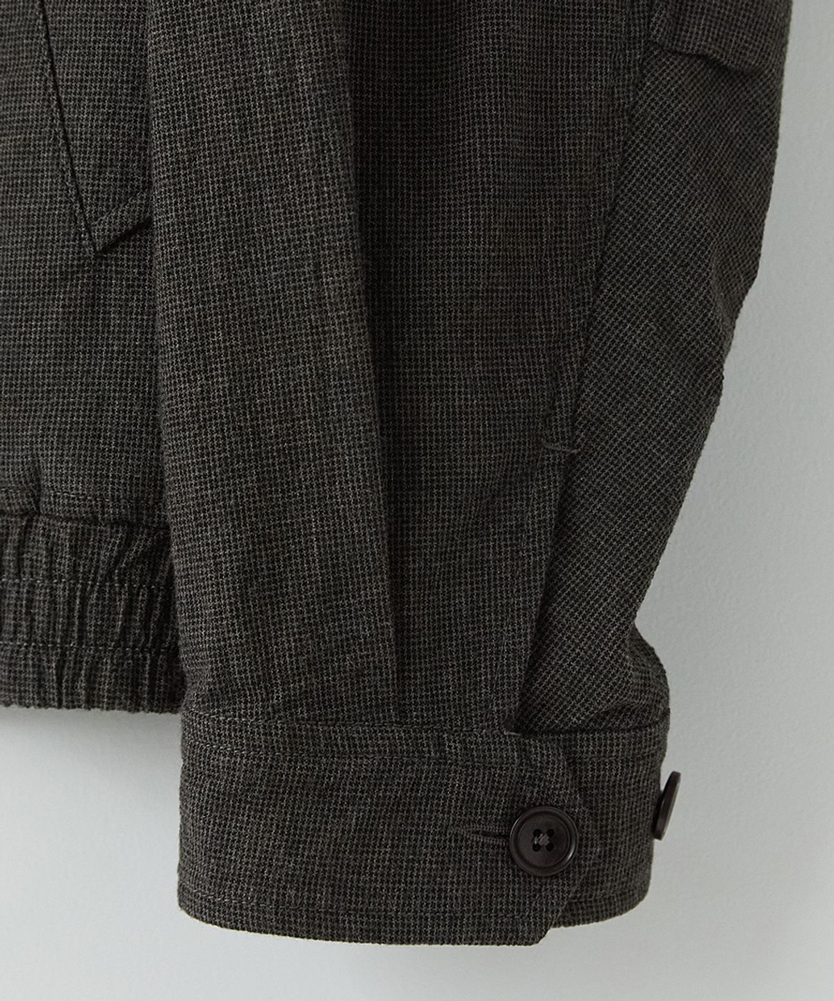 러프사이드(ROUGHSIDE) Swing Jacket Ash Black