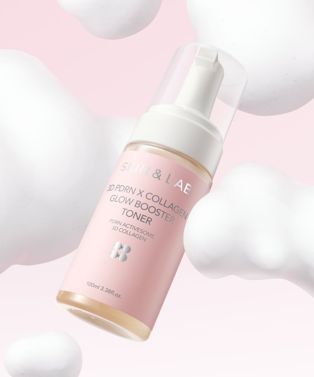 스킨앤랩(SKIN N LAB) 쓰리디 피디알엔 엑스 콜라겐 글로우 부스터 토너 100ml