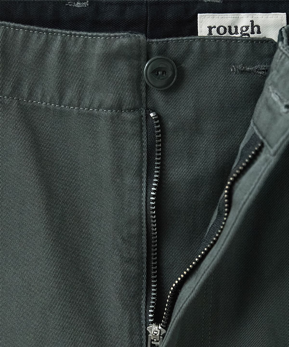 러프사이드(ROUGHSIDE) Officer Chino Pants Space Grey