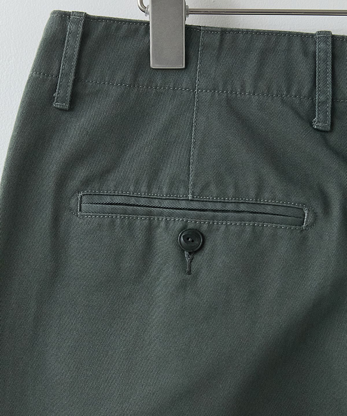 러프사이드(ROUGHSIDE) Officer Chino Pants Space Grey