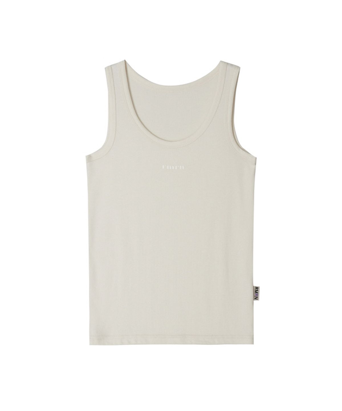 알엠알엔(RMRN) RIBBED SLEEVELESS TOP