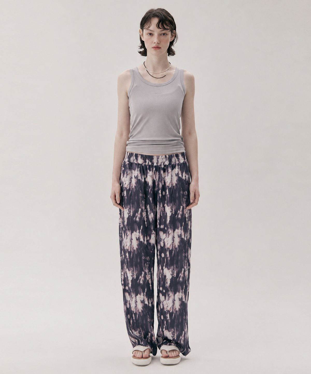 알엠알엔(RMRN) RIBBED SLEEVELESS TOP