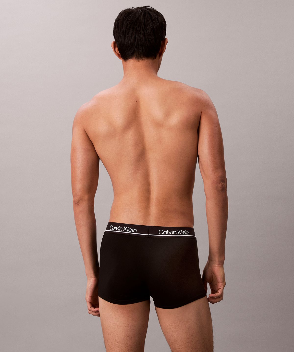 캘빈클라인 언더웨어(CALVIN KLEIN UNDERWEAR) 남성 마이크로파이버 스트레치 플러스 로우 라이즈 트렁크 4PK_NP2755OI7I