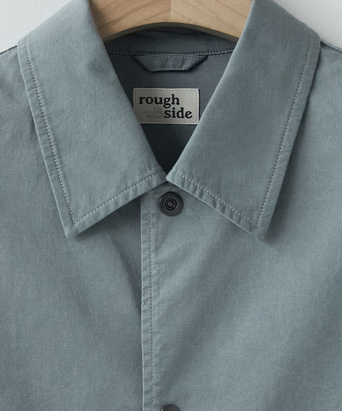 러프사이드(ROUGHSIDE) Convert Coach Jacket Fog Blue