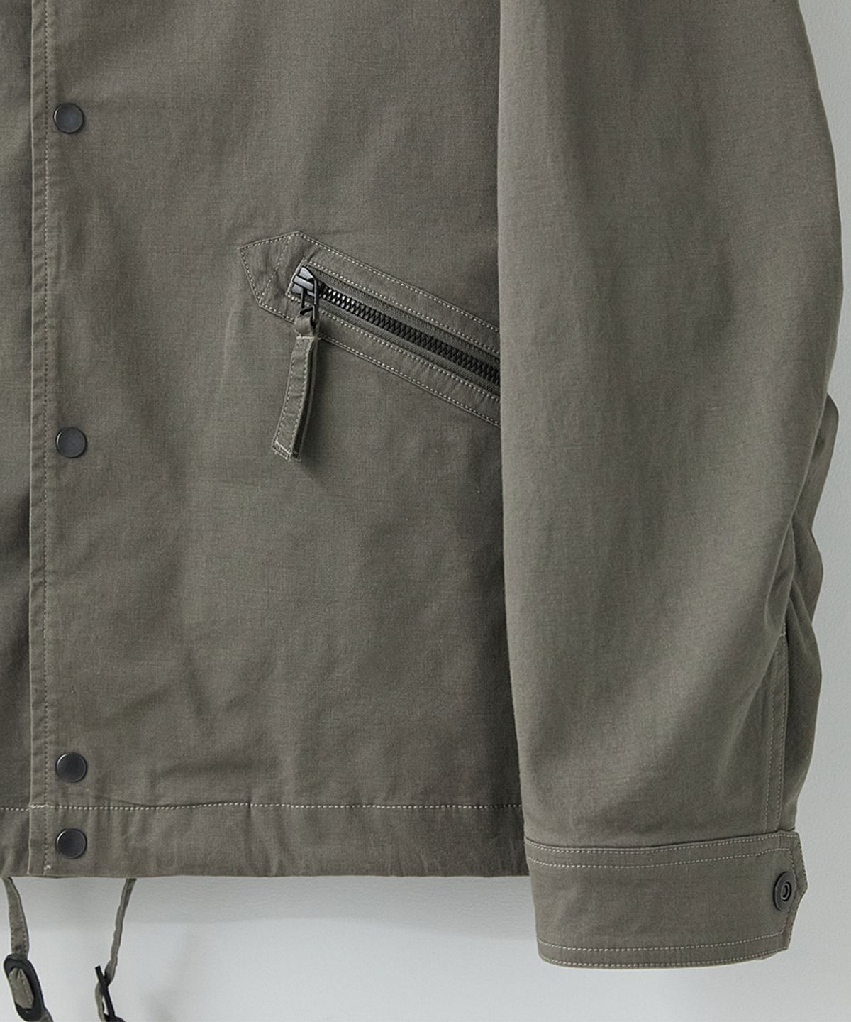 러프사이드(ROUGHSIDE) Convert Coach Jacket Mud