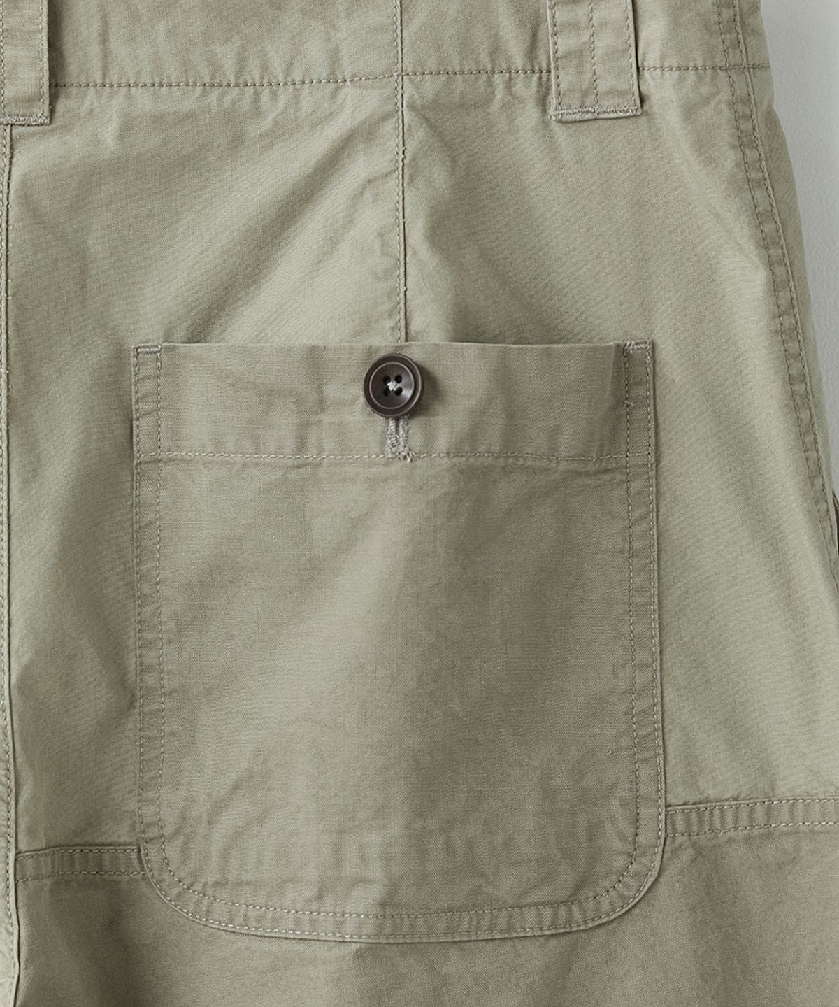 러프사이드(ROUGHSIDE) Contrast Panel Pants Sage