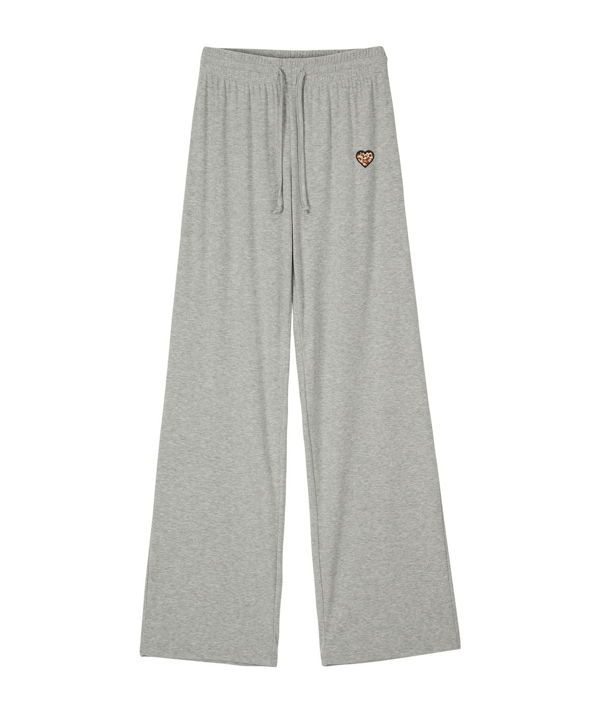 에르에르(ERER) Cozy-fit Sweat Pants Melange Gray