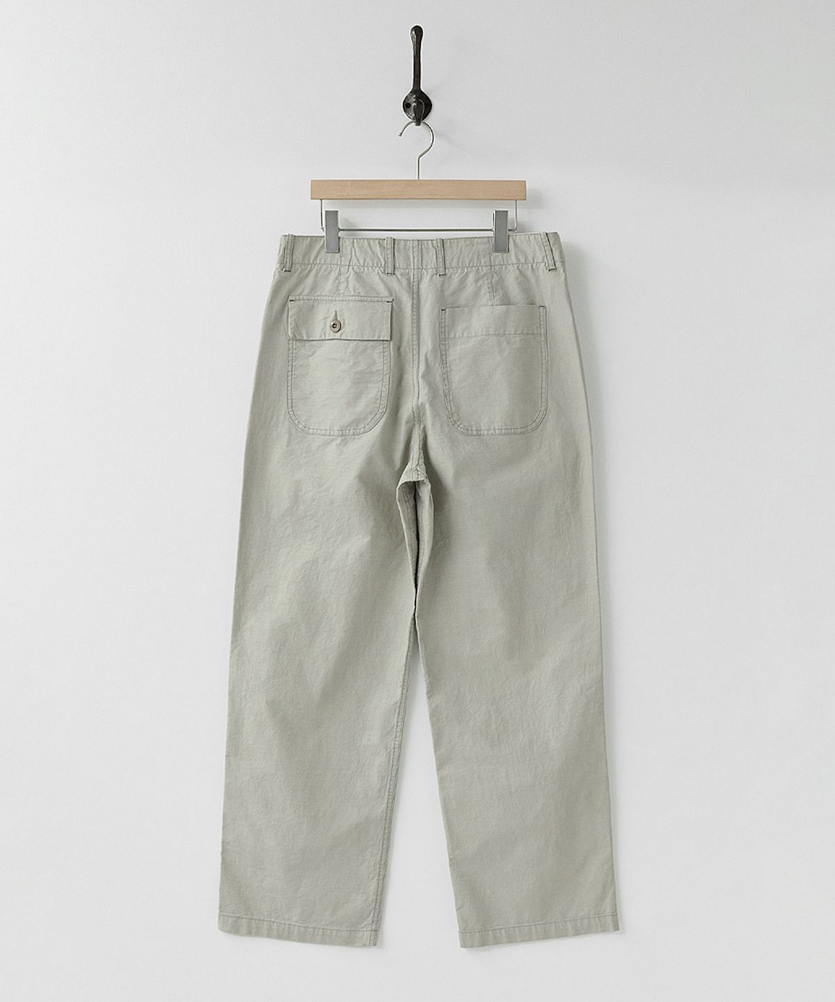 러프사이드(ROUGHSIDE) Downhill Belted Pants Ecru