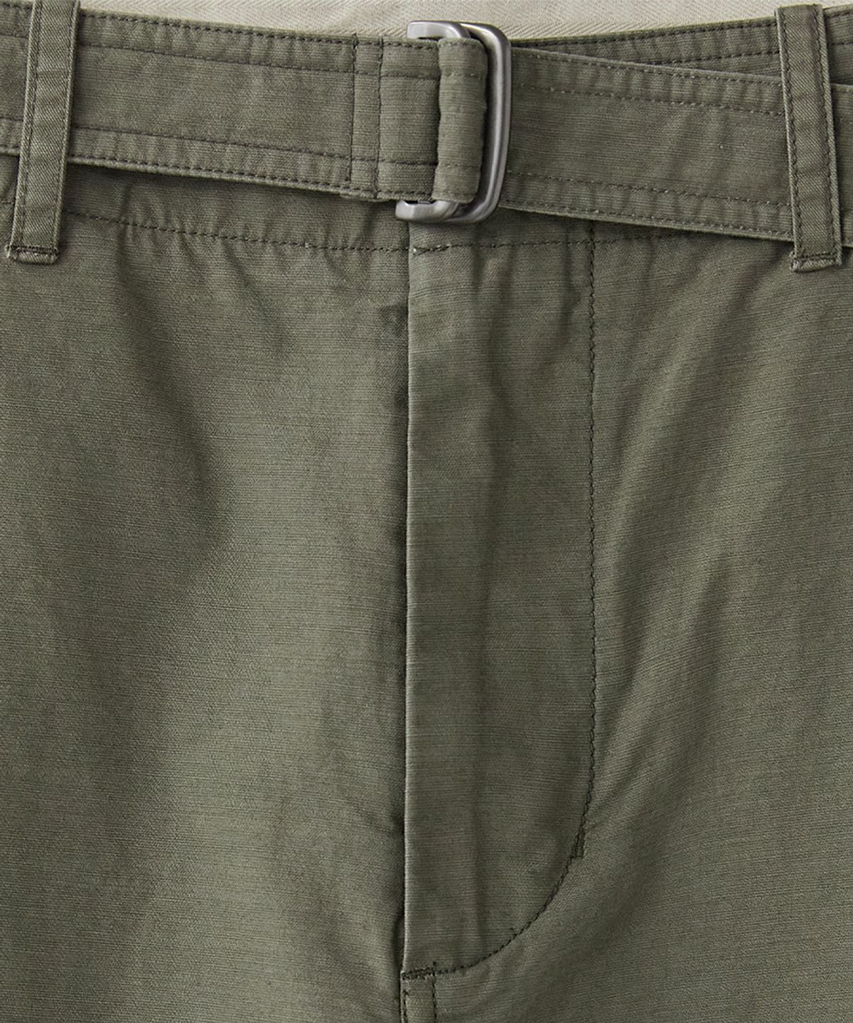 러프사이드(ROUGHSIDE) Downhill Belted Pants Olive Drab