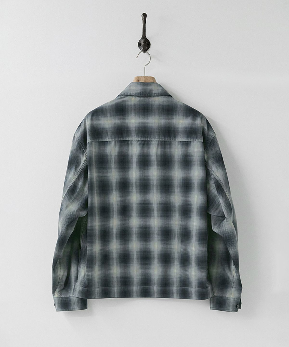 러프사이드(ROUGHSIDE) Cyclist Jacket Moonlight Check