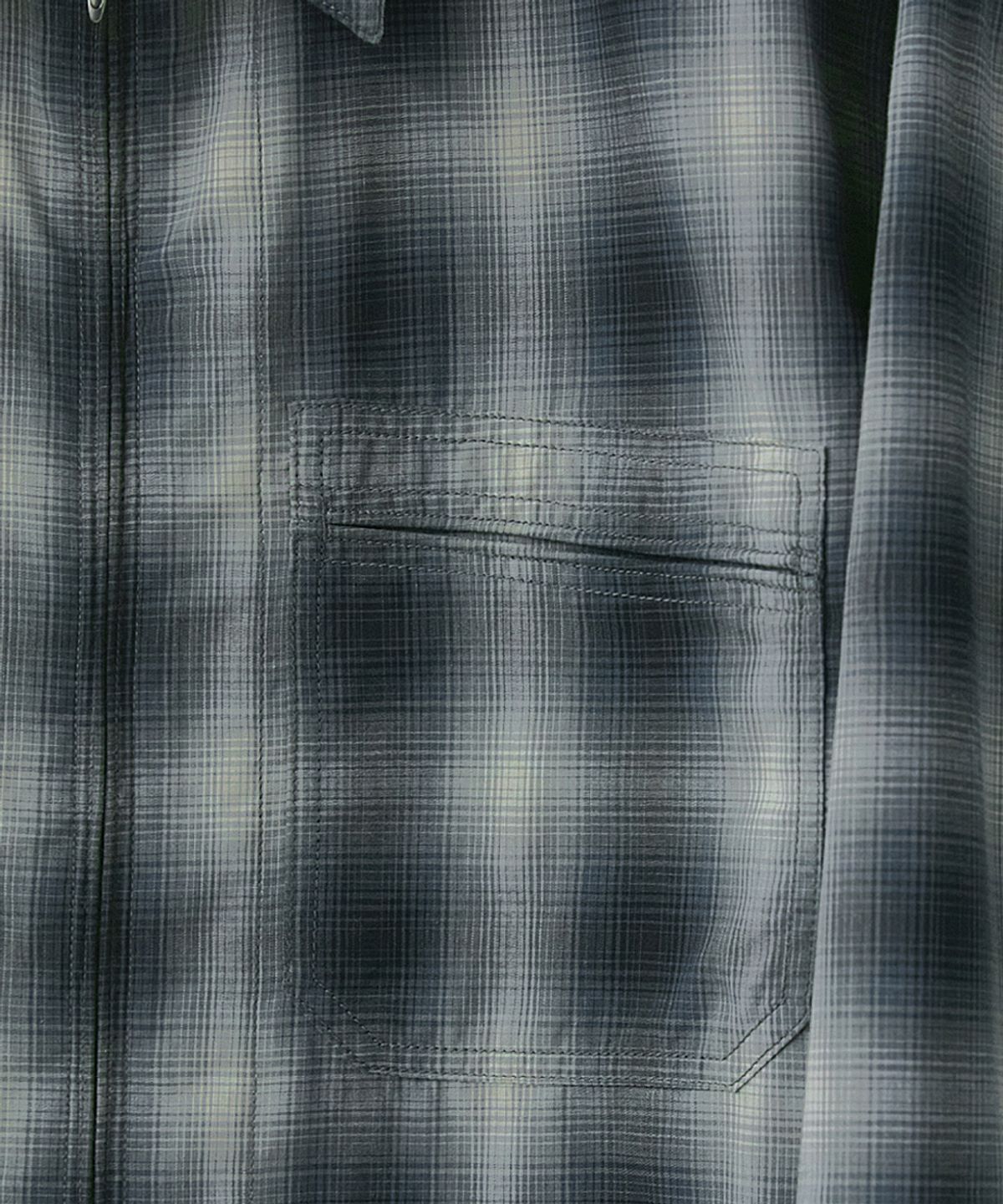 러프사이드(ROUGHSIDE) Cyclist Jacket Moonlight Check