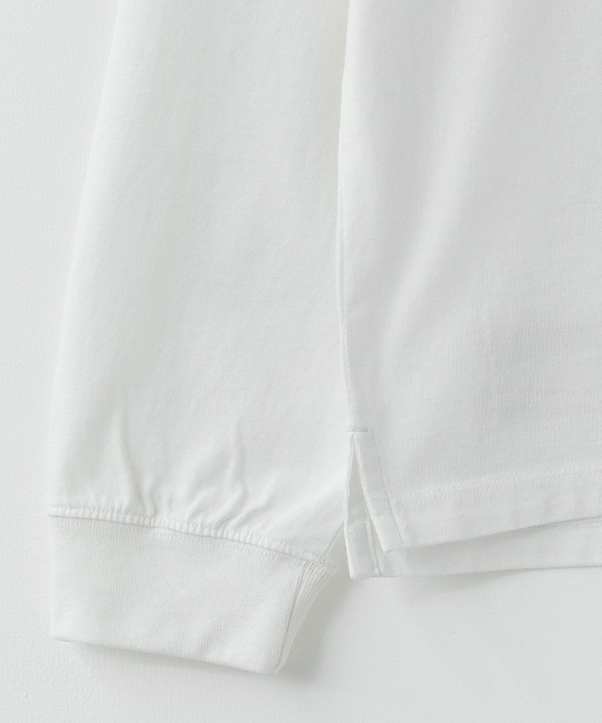 러프사이드(ROUGHSIDE) Fine Long Sleeve Off White