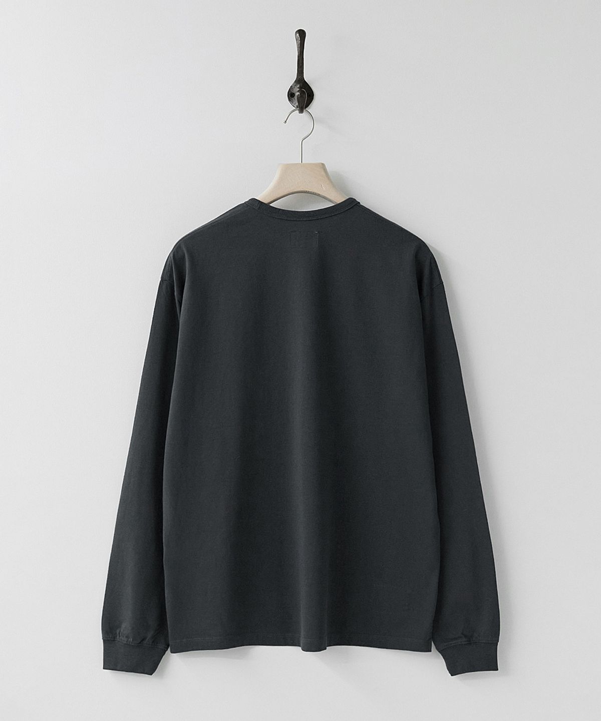 러프사이드(ROUGHSIDE) Fine Long Sleeve Charcoal