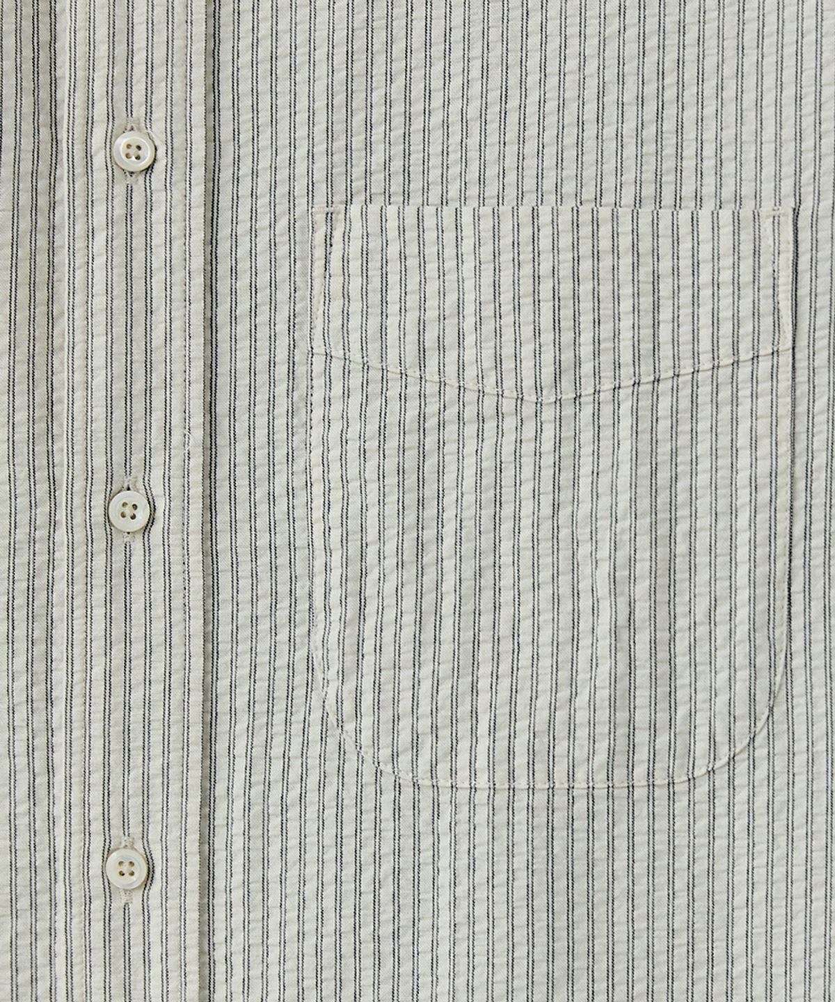 러프사이드(ROUGHSIDE) Unit Shirt Navy ST