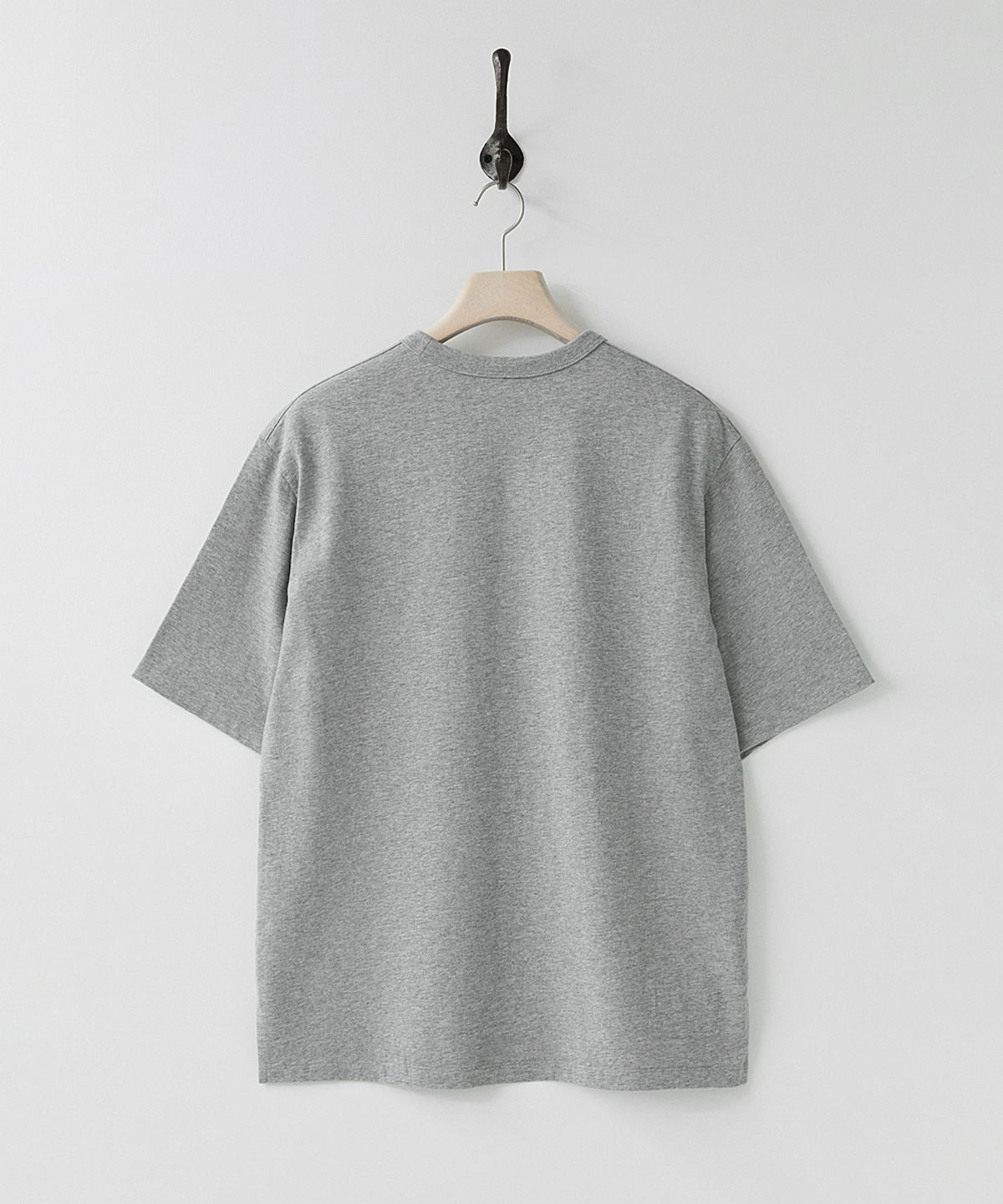러프사이드(ROUGHSIDE) Primary Half Sleeve M.Grey