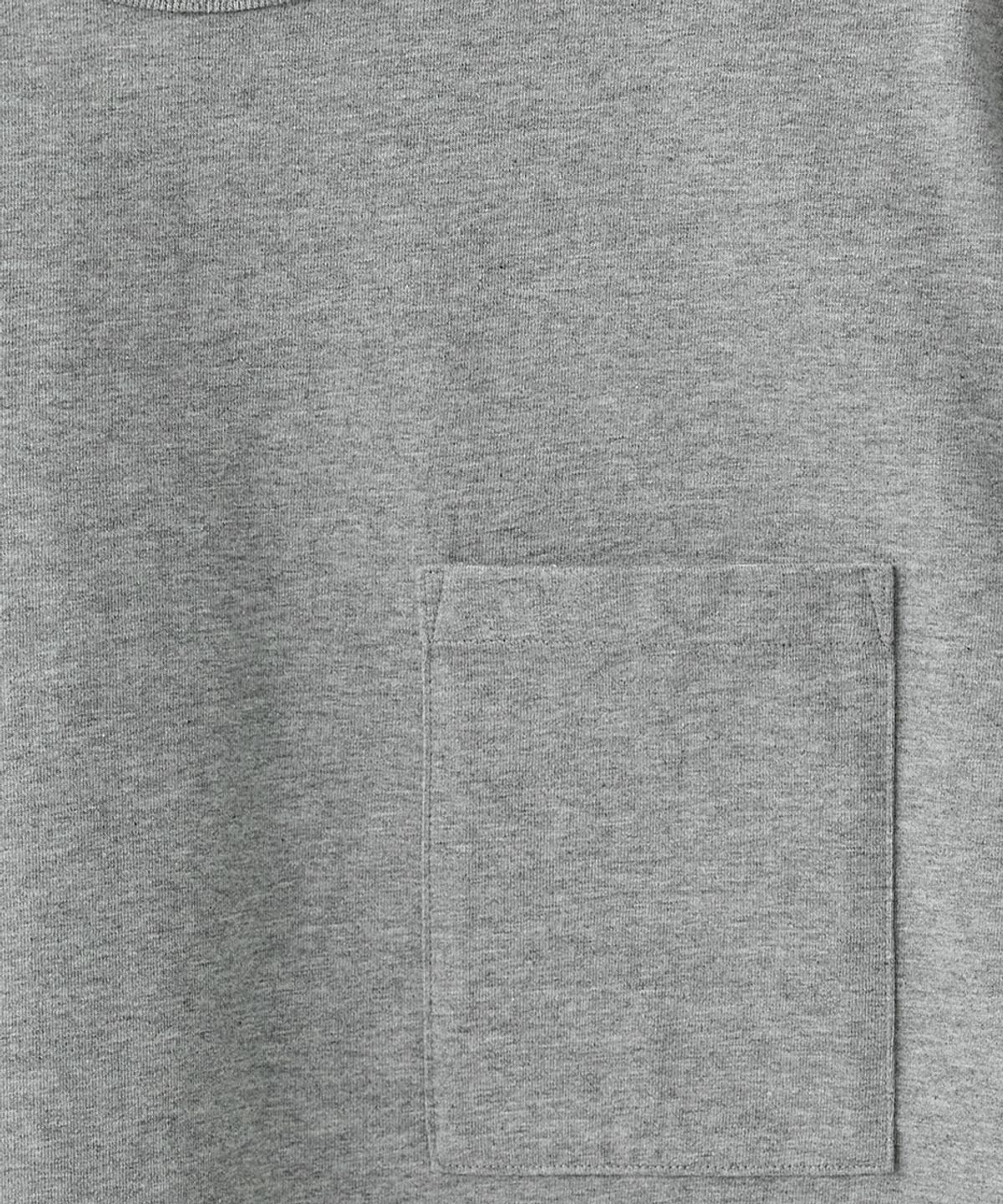 러프사이드(ROUGHSIDE) Primary Half Sleeve M.Grey