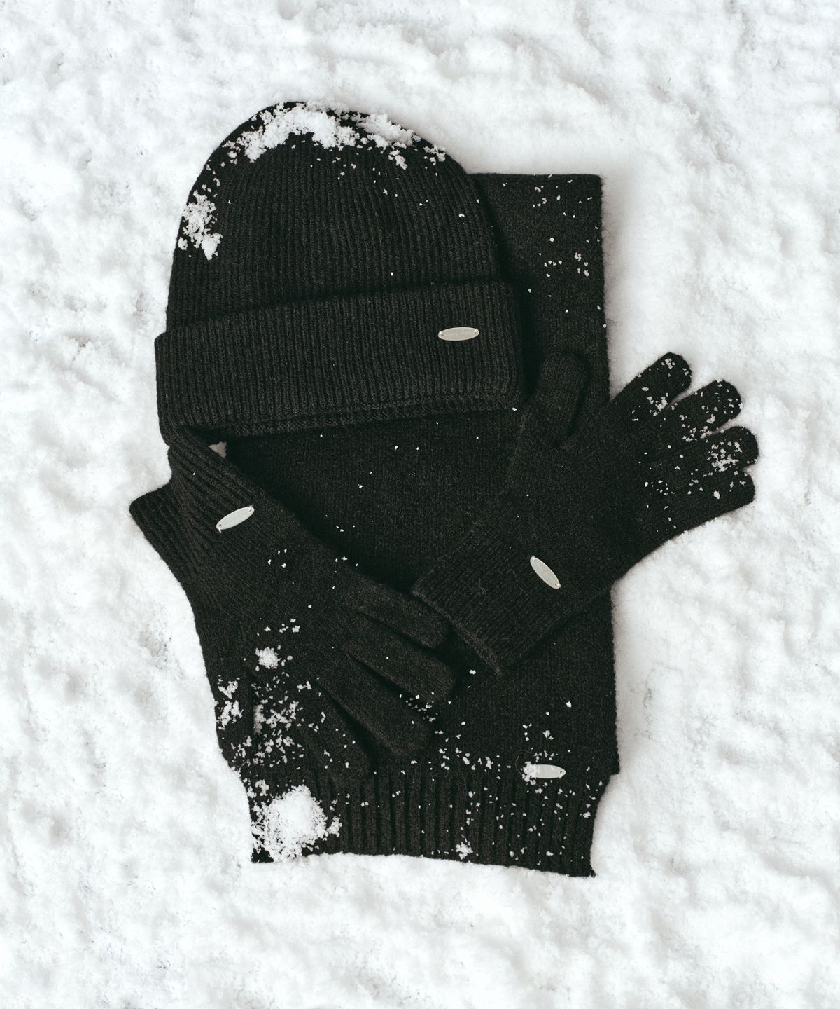 로시로우(LOSSYROW) Winter Knit Accessories Set