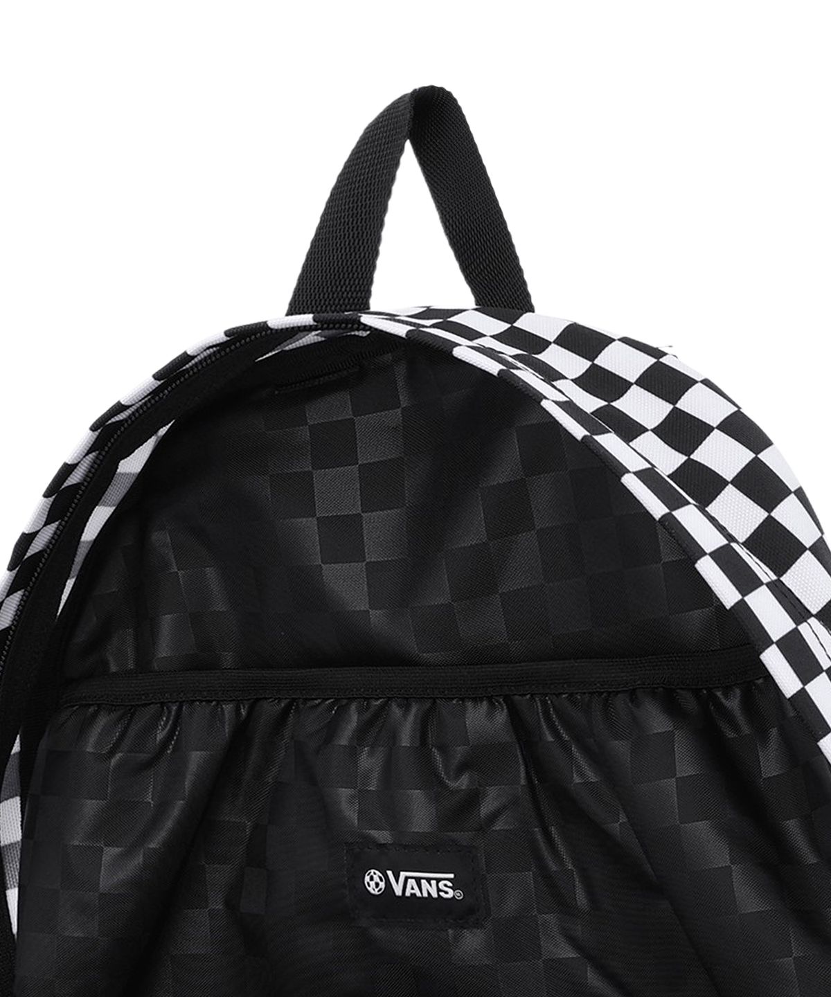 반스 키즈(VANS KIDS) 올드스쿨 체크 백팩 키즈 - 블랙:화이트 / VN000J3KY281