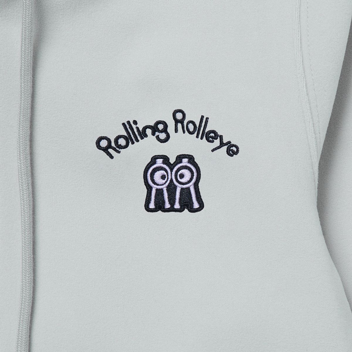 롤링롤라이(ROLLINGROLLEYE) 집업후드 네스트 그레이