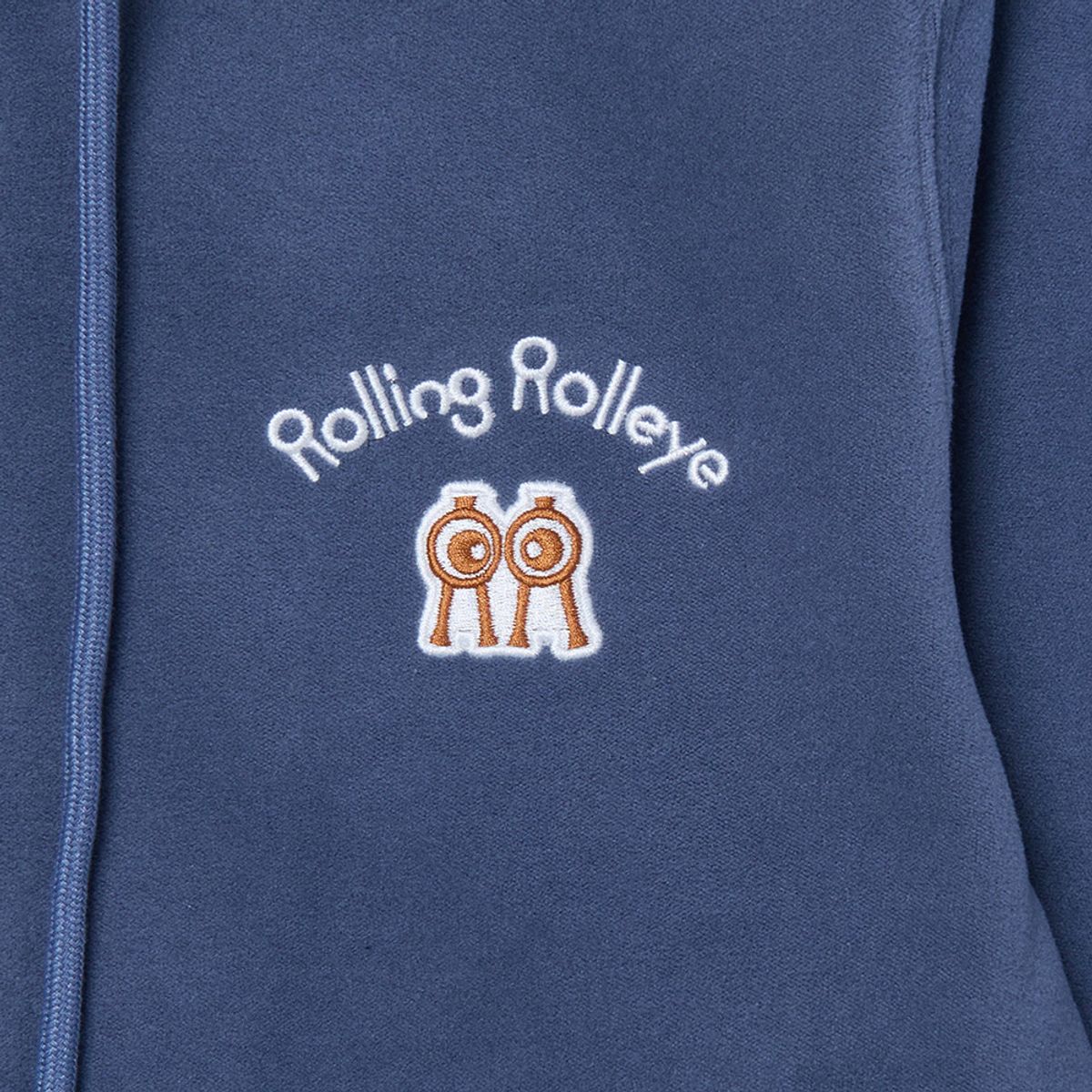 롤링롤라이(ROLLINGROLLEYE) 집업후드 네스트 네이비