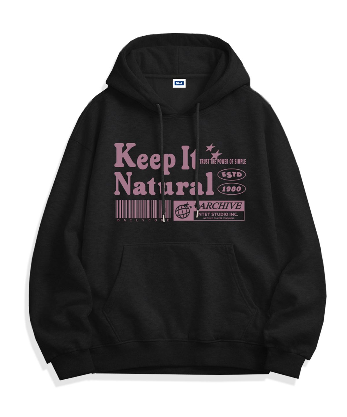 엔티이티(NTET) keep it natural hoodie (3color)
