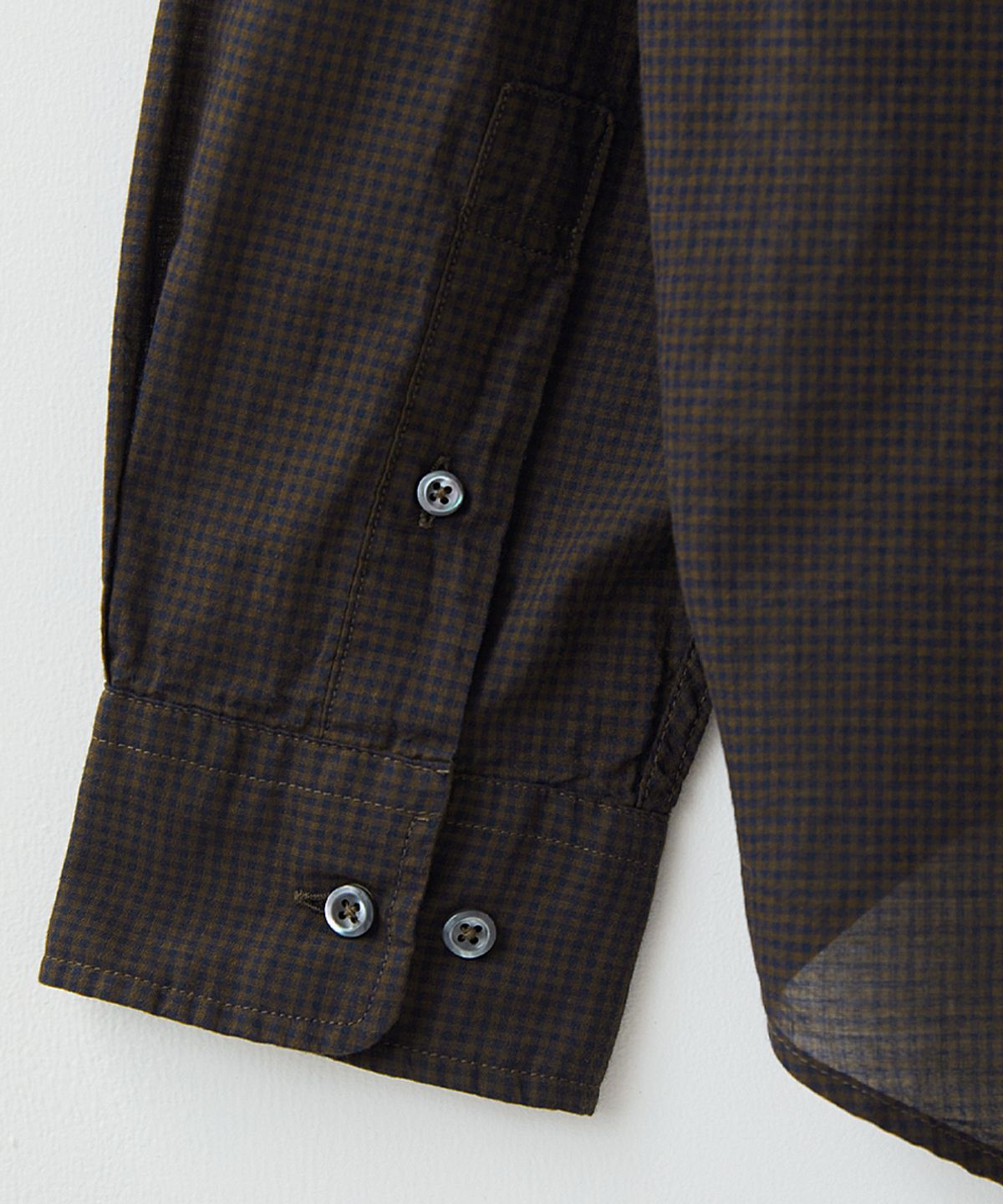 러프사이드(ROUGHSIDE) Surplus Shirt D.Brown