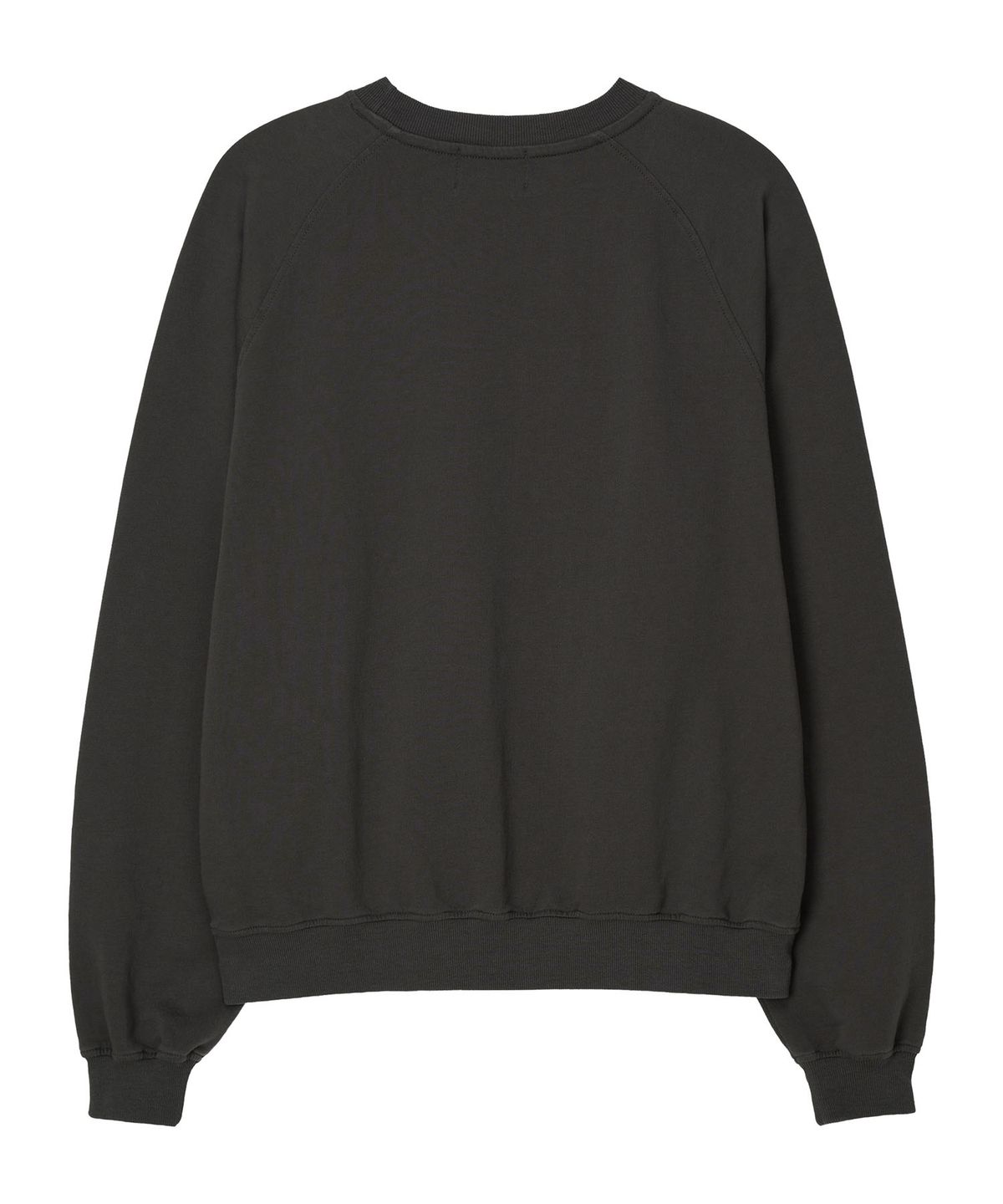 에르에르(ERER) College Vintage Raglan Sweatshirt Charcoal
