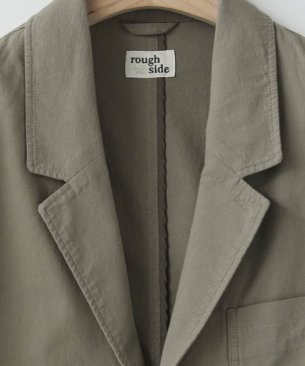 러프사이드(ROUGHSIDE) Mild Slob Jacket Greige