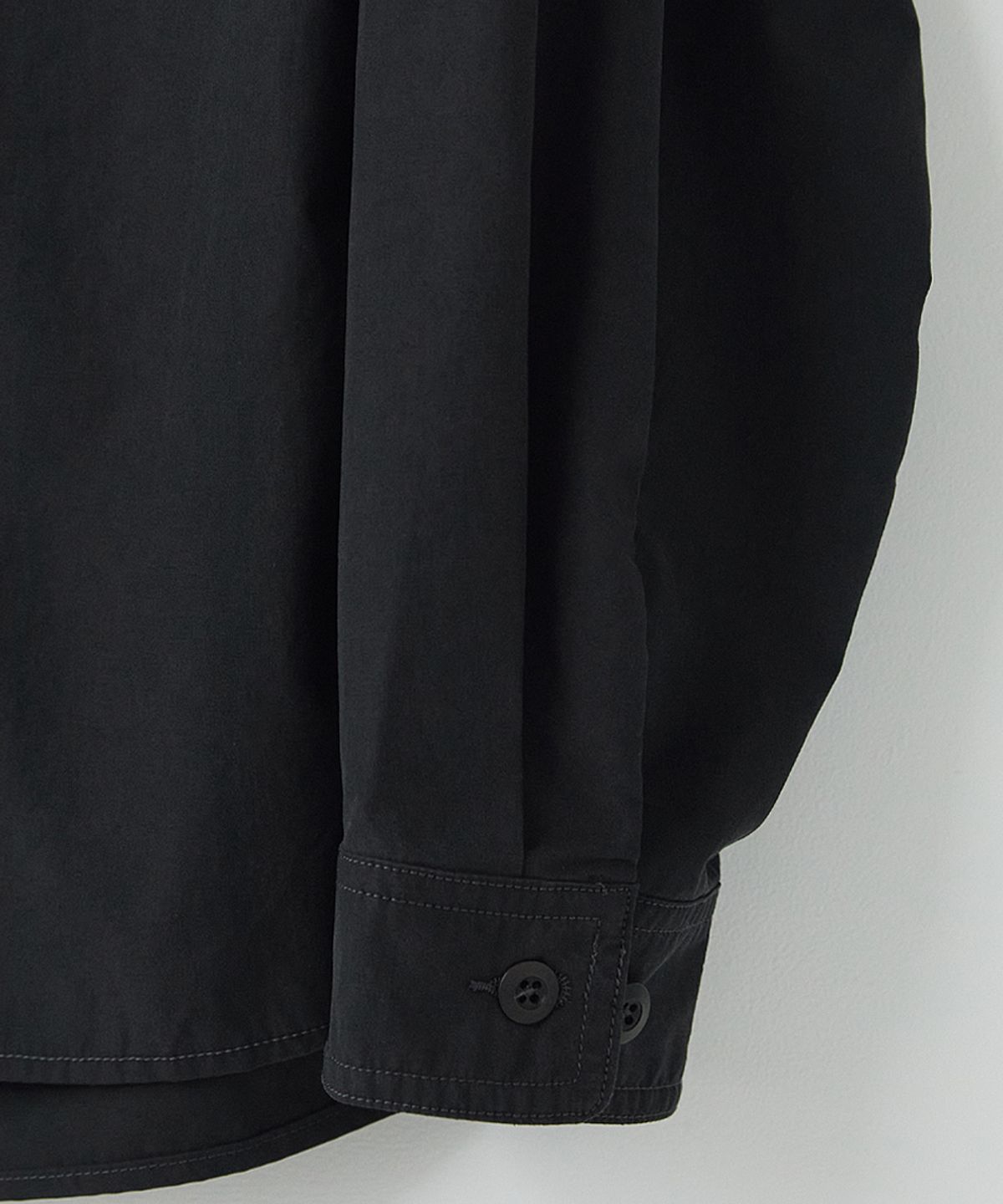 러프사이드(ROUGHSIDE) Utility Over Jacket Ash Black