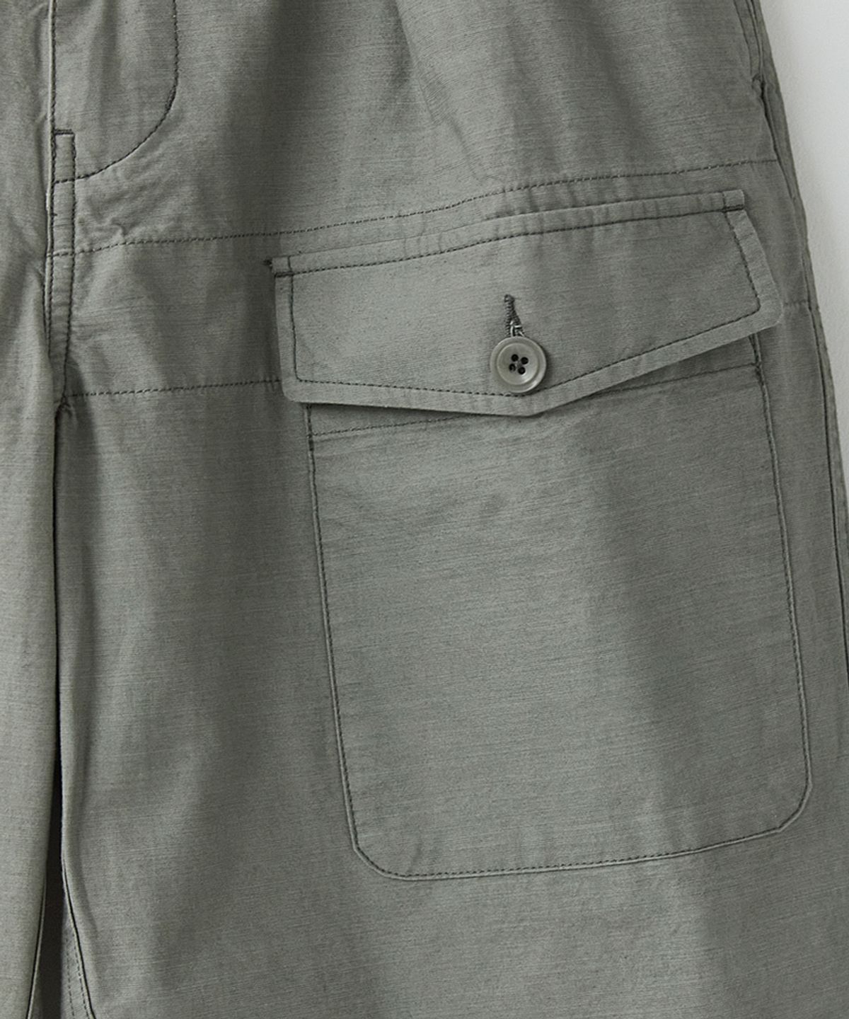 러프사이드(ROUGHSIDE) Combat Trousers Light Grey