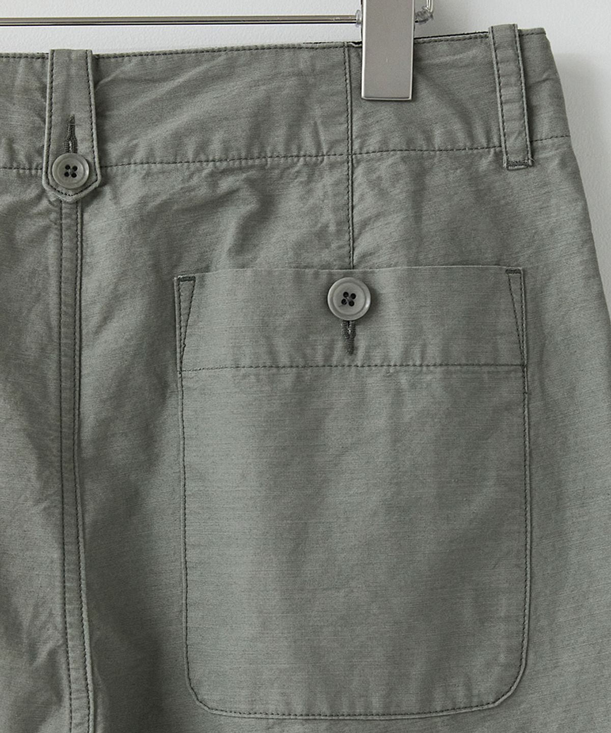 러프사이드(ROUGHSIDE) Combat Trousers Light Grey
