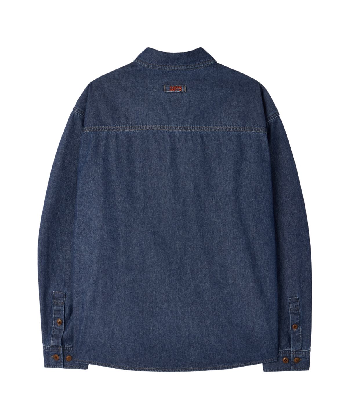 브롬톤 런던(BROMPTON LONDON) EMBROIDERY DENIM SHIRT - M/BLUE (P261MSH402)