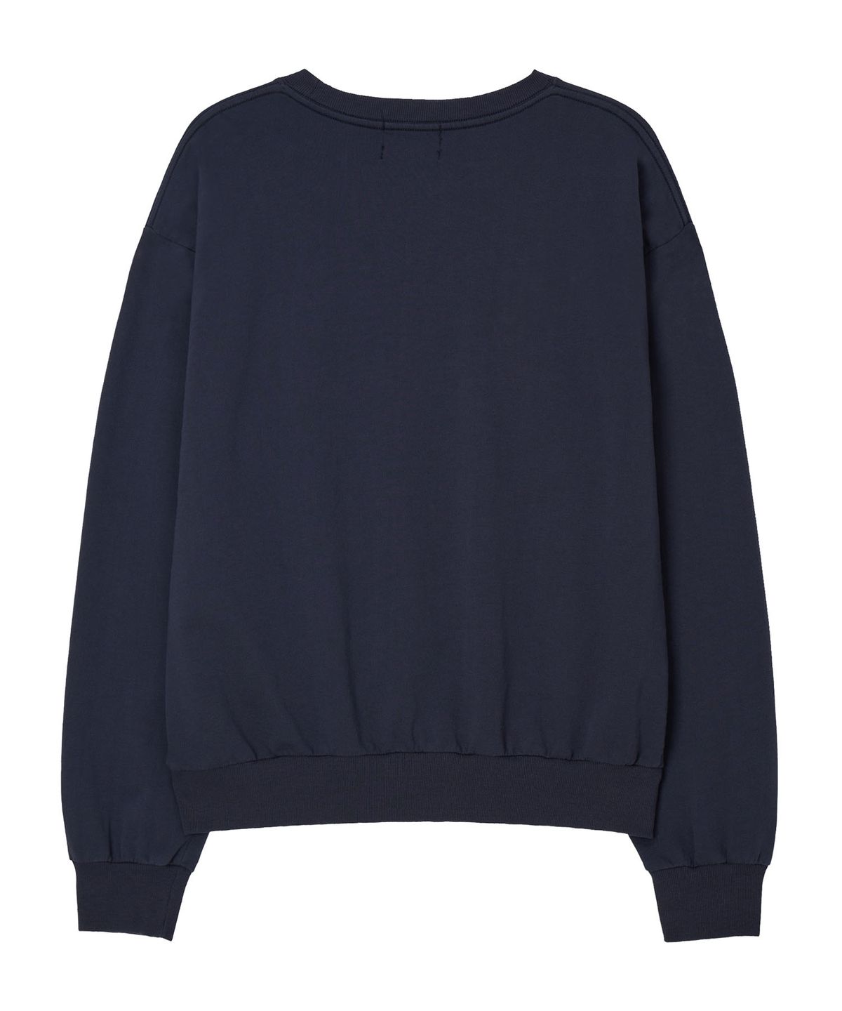 에르에르(ERER) Tiger Print Vintage Sweatshirt Navy