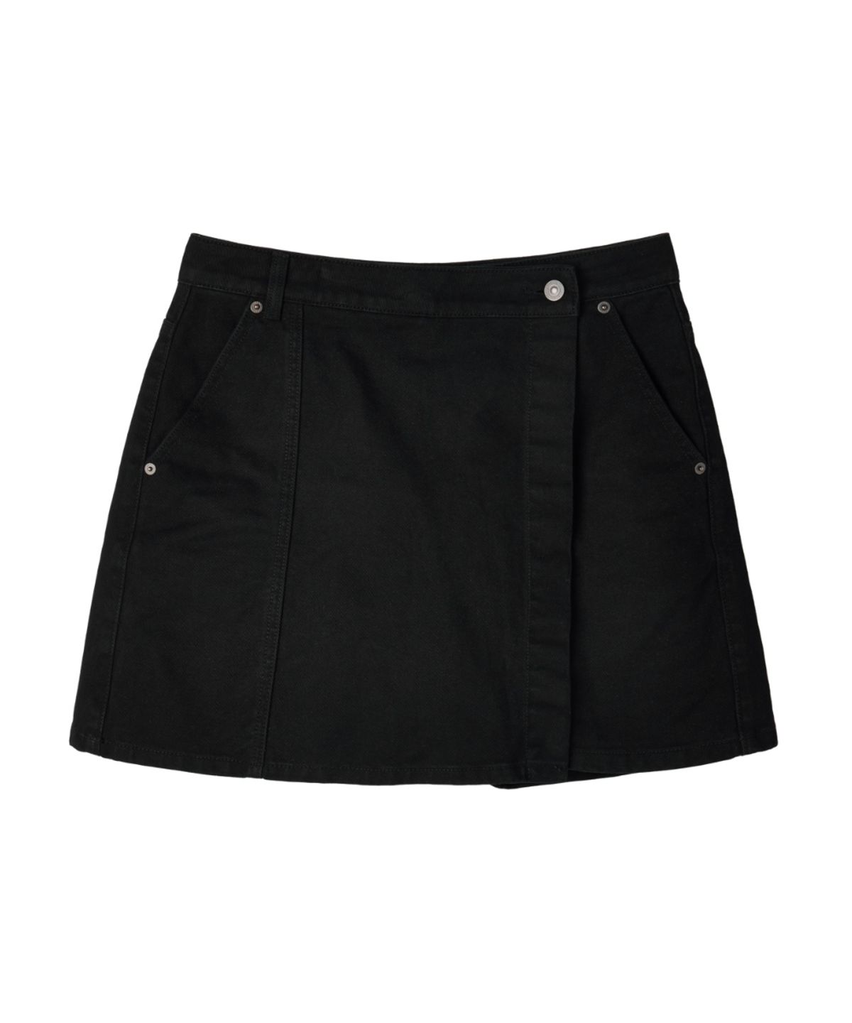브롬톤 런던(BROMPTON LONDON) W SKIRT TROUSERS - BLACK (P261WSK107)