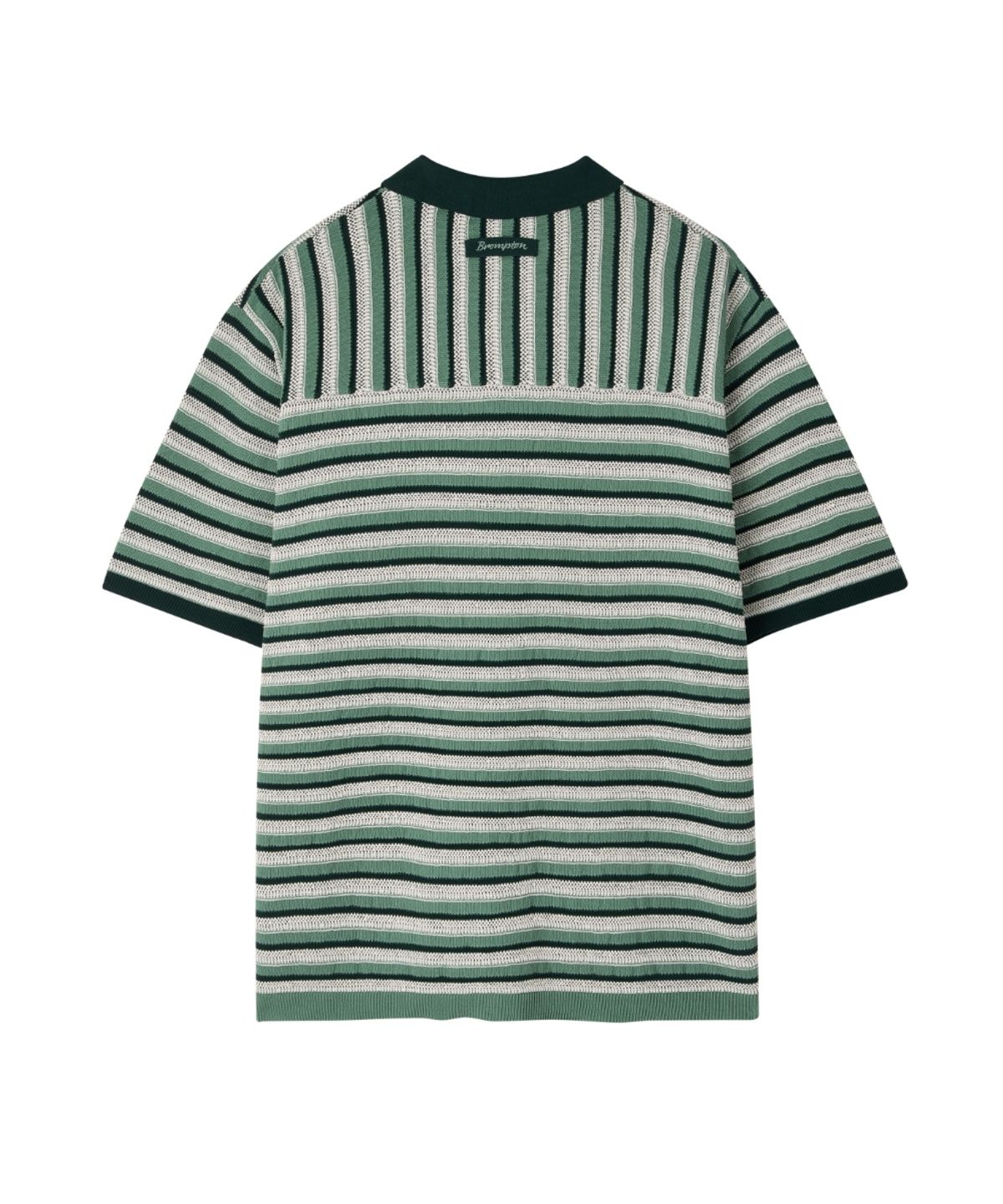 브롬톤 런던(BROMPTON LONDON) STRIPE CARDIGAN - GREEN (P262MKT131)