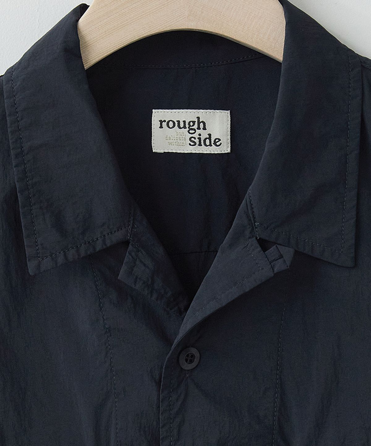러프사이드(ROUGHSIDE) BDU Half Shirt Jacket Dark Navy