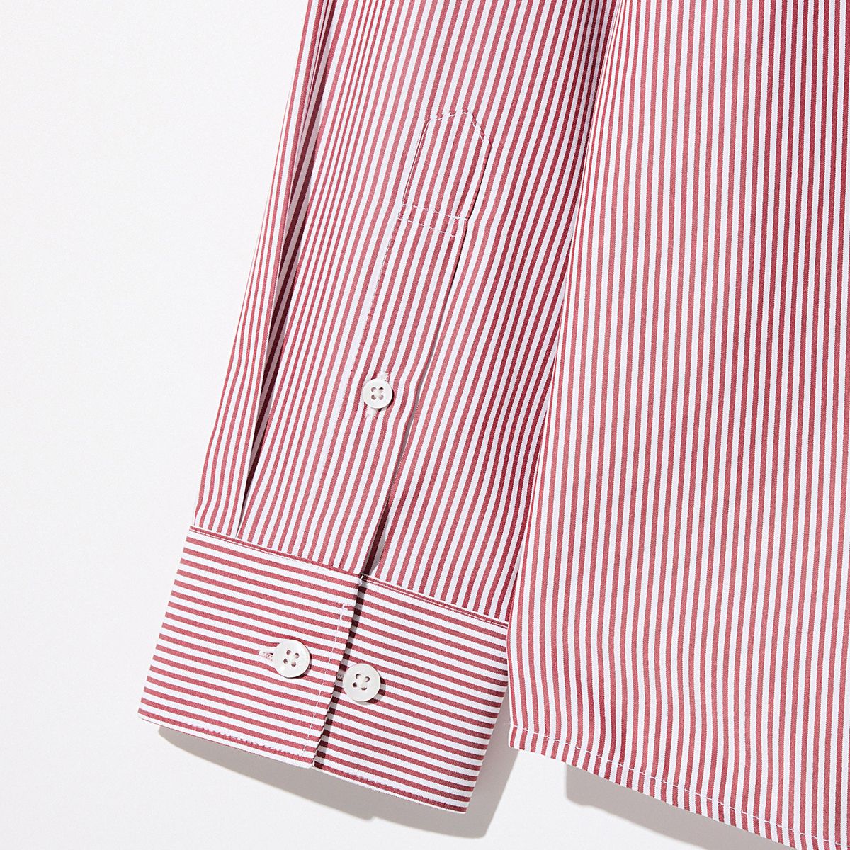 에스티코(STCO) Light&Soft SHIRTS 레드 스트라이프 (슬림핏)_SDSVC09STR