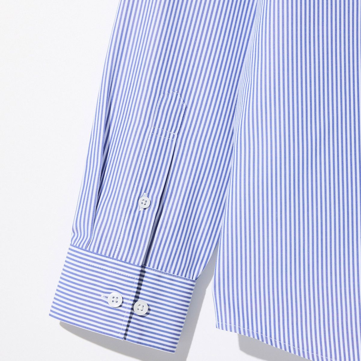 에스티코(STCO) Light&Soft SHIRTS 네이비 스트라이프 (슬림핏)_SDSVC07STN