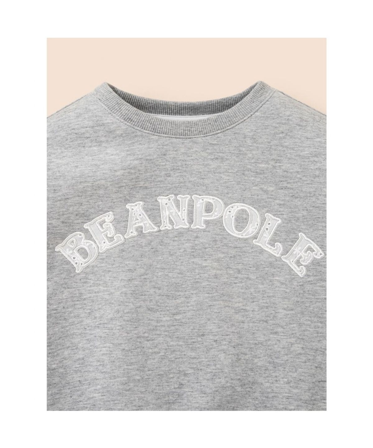 빈폴 키즈(BEANPOLE KIDS) 여아 빅 로고 포인트 스웨트 셔츠  그레이 (BI6141G083)