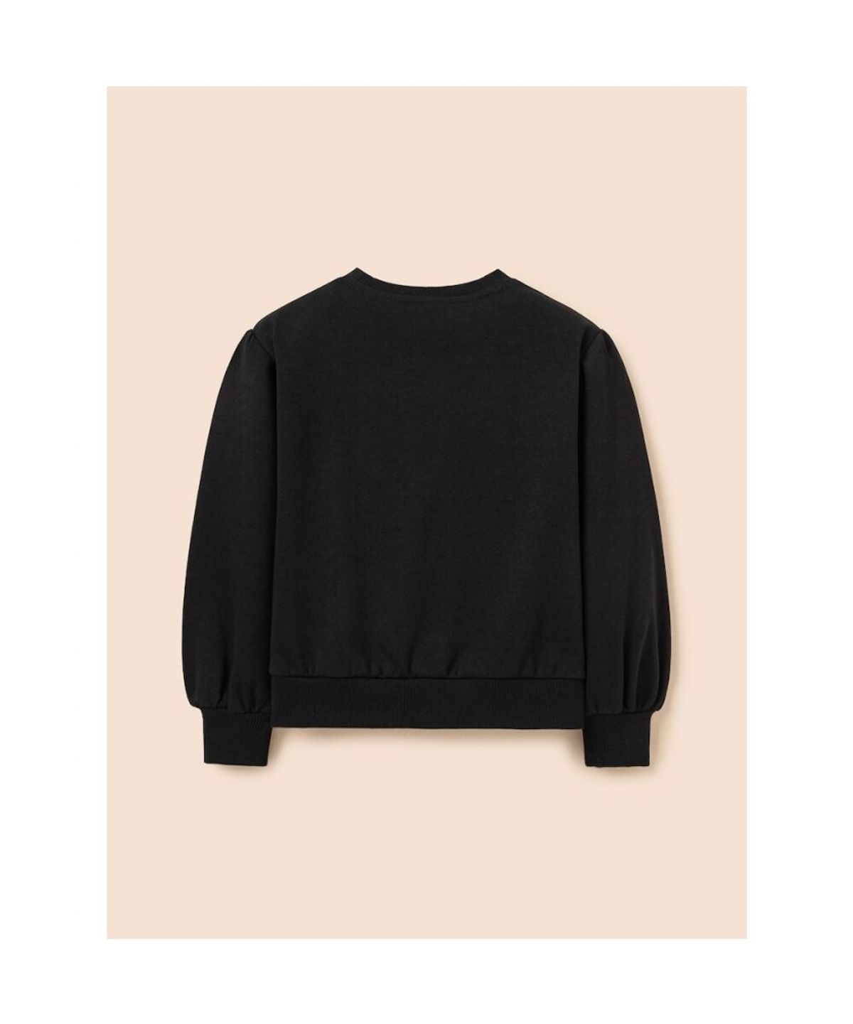 빈폴 키즈(BEANPOLE KIDS) 여아 빅 로고 포인트 스웨트 셔츠  블랙 (BI6141G085)