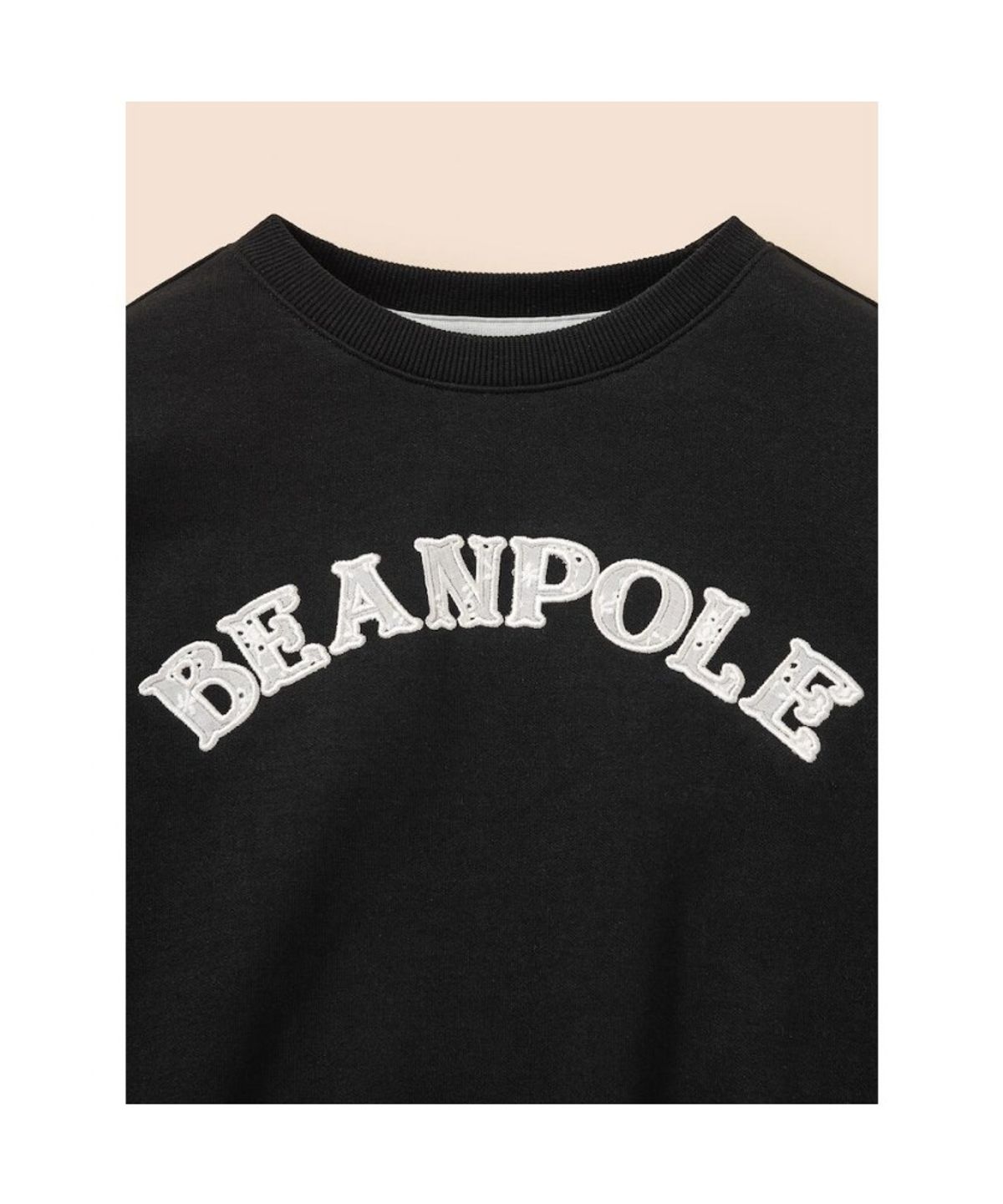 빈폴 키즈(BEANPOLE KIDS) 여아 빅 로고 포인트 스웨트 셔츠  블랙 (BI6141G085)