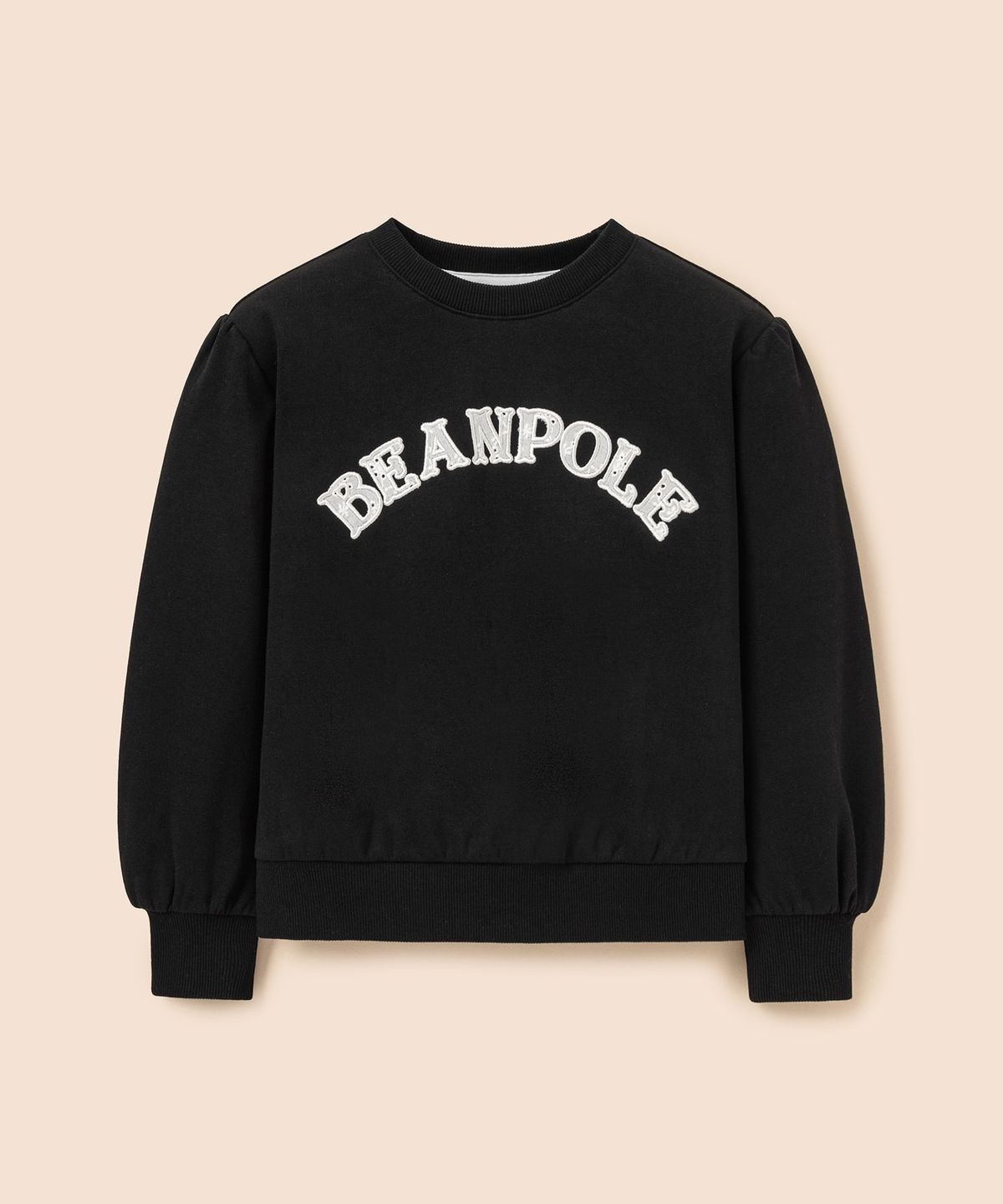 빈폴 키즈(BEANPOLE KIDS) 여아 빅 로고 포인트 스웨트 셔츠  블랙 (BI6141G085)