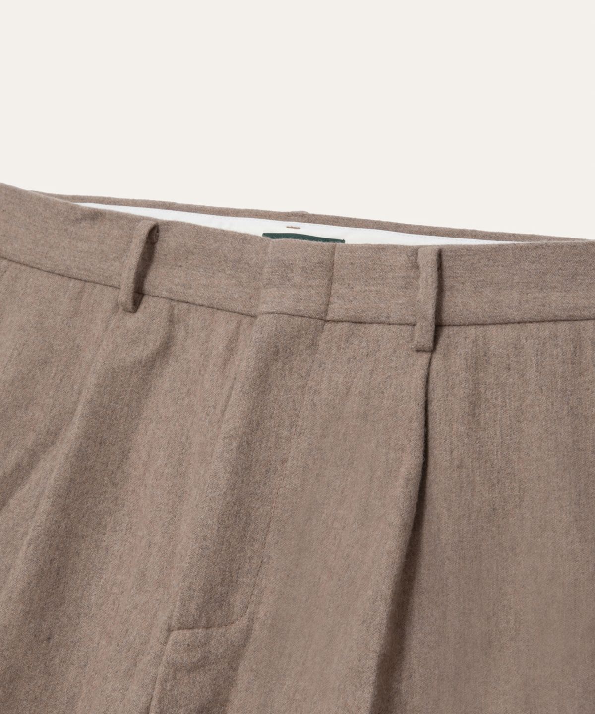 비베르데(VIIVERDE) Classic Wool Trouser brown
