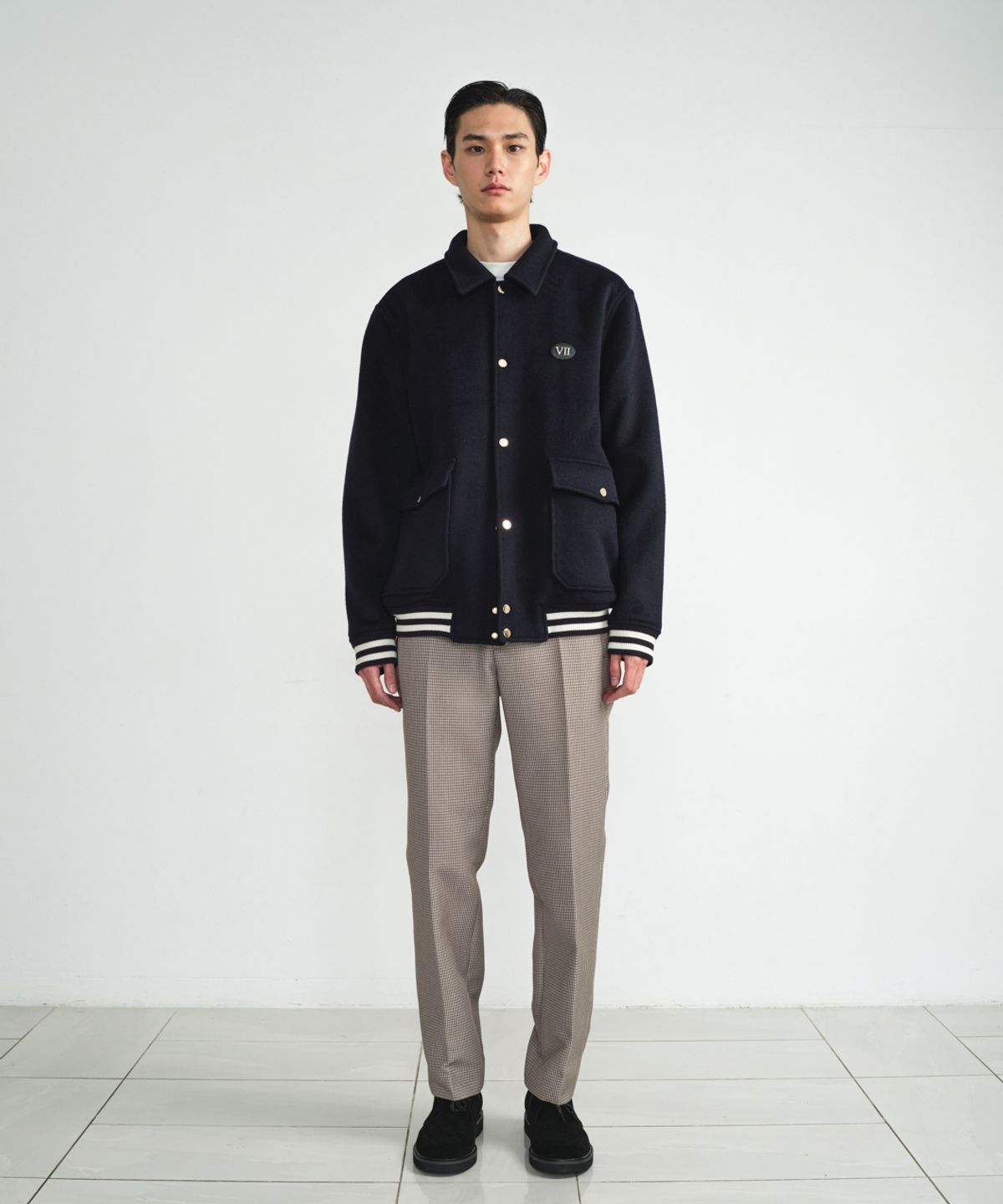 비베르데(VIIVERDE) Houndstooth Pants