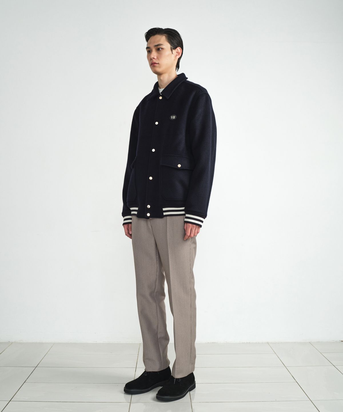 비베르데(VIIVERDE) Houndstooth Pants